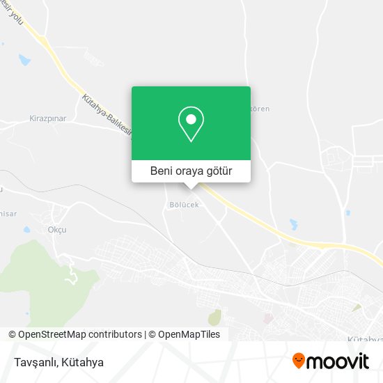 Tavşanlı harita