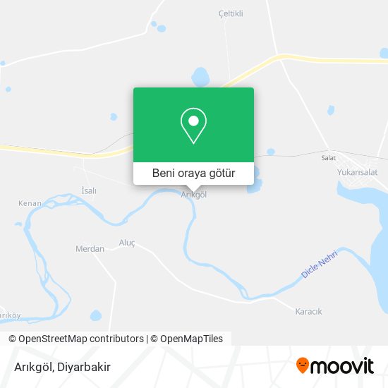 Arıkgöl harita