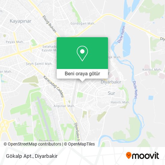 Gökalp Apt. harita