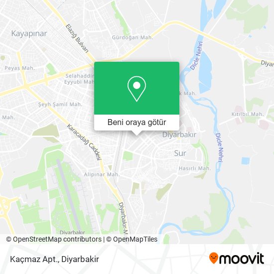 Kaçmaz Apt. harita