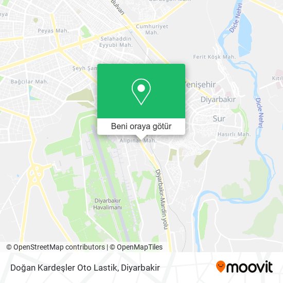 Doğan Kardeşler Oto Lastik harita