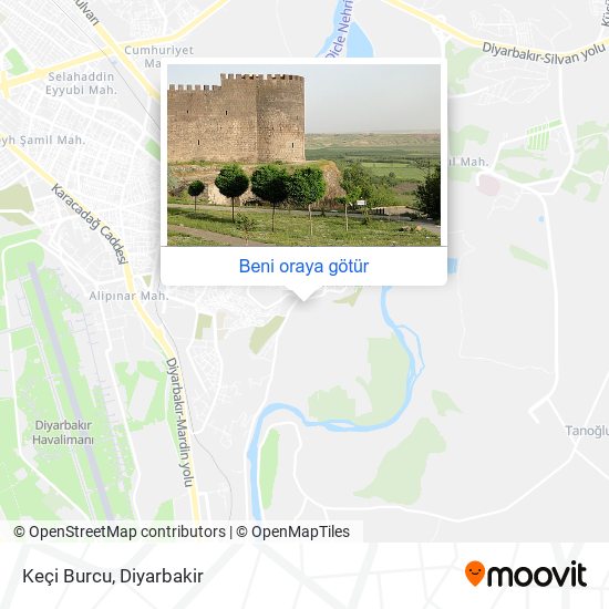 Keçi Burcu harita