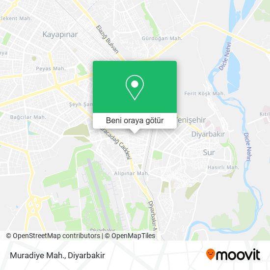Muradiye Mah. harita