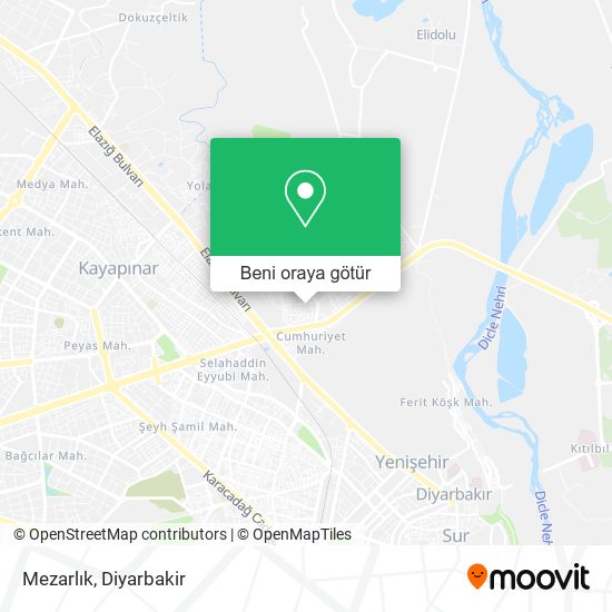 Mezarlık harita