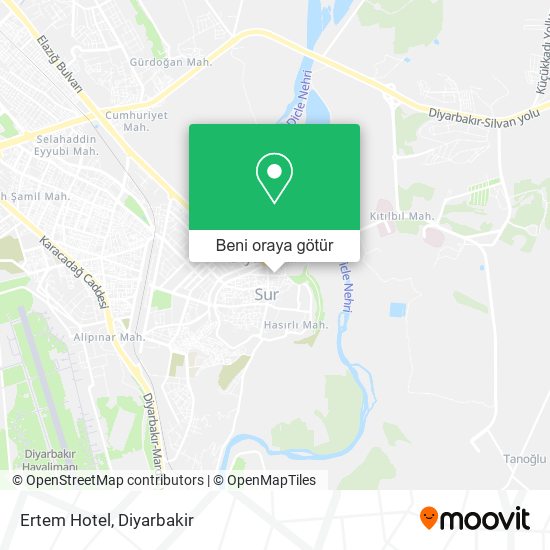 Ertem Hotel harita