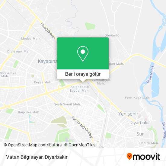 Vatan Bilgisayar harita