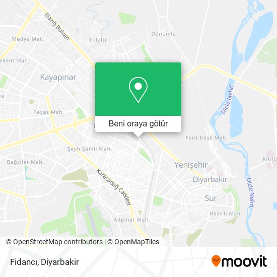 Fidancı harita
