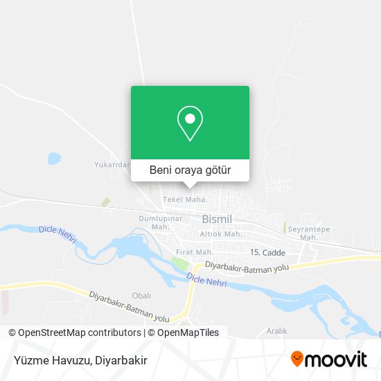 Yüzme Havuzu harita