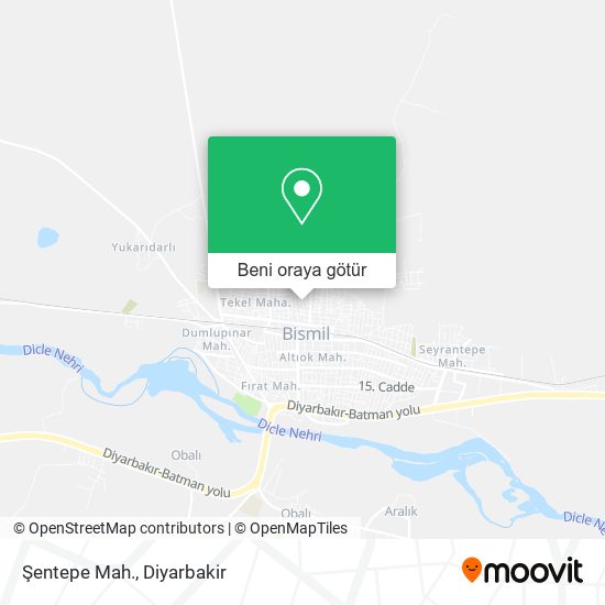 Şentepe Mah. harita