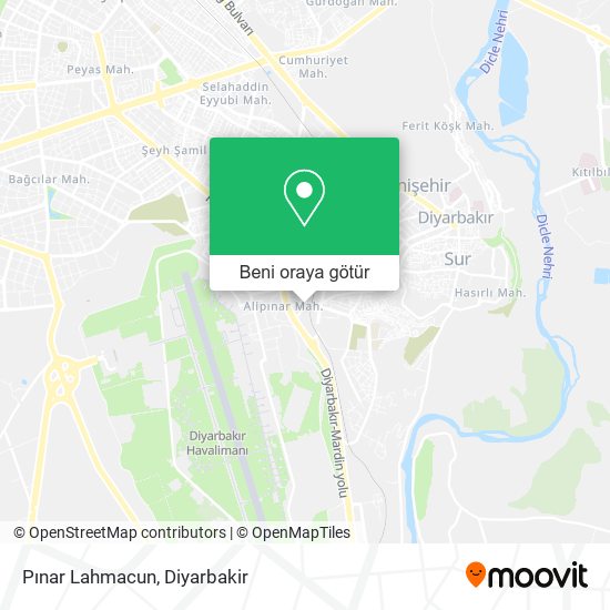 Pınar Lahmacun harita