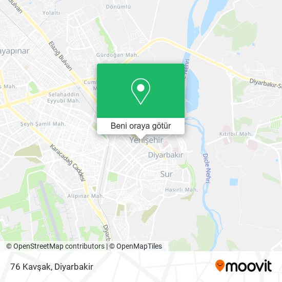 76 Kavşak harita