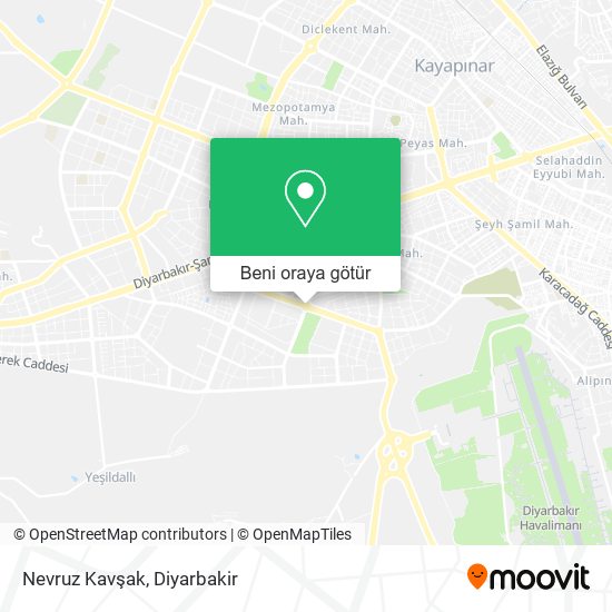 Nevruz Kavşak harita