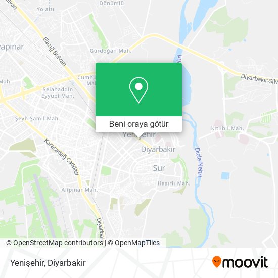 Yenişehir harita