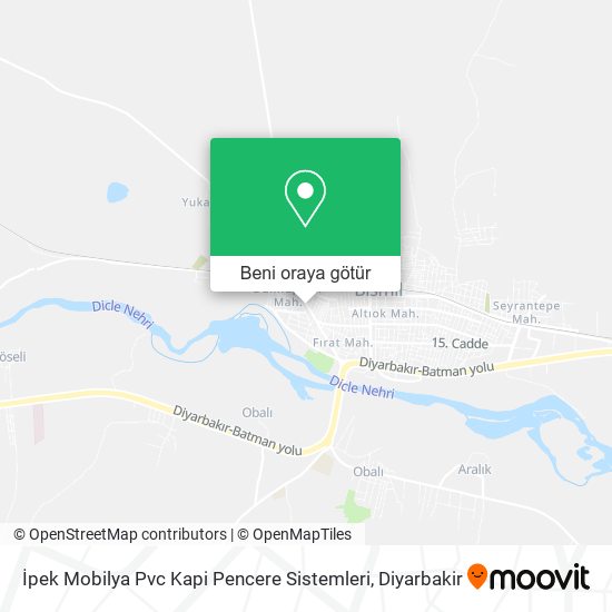 İpek Mobilya Pvc Kapi Pencere Sistemleri harita