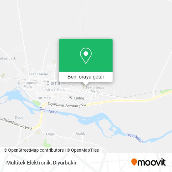 Multitek Elektronik harita