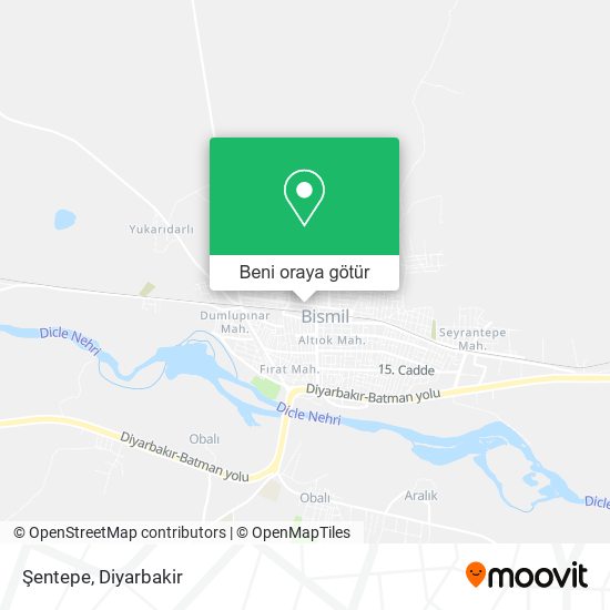 Şentepe harita