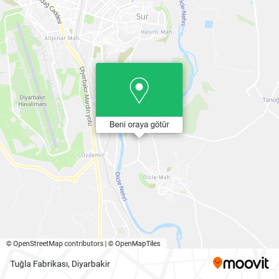 Tuğla Fabrikası harita