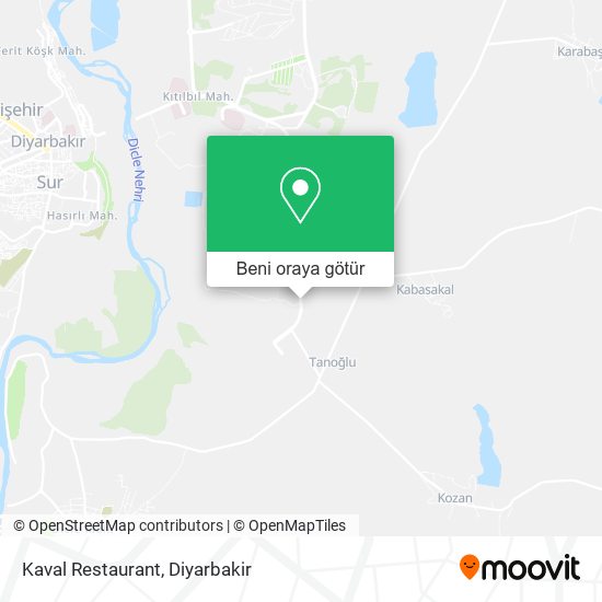 Kaval Restaurant harita