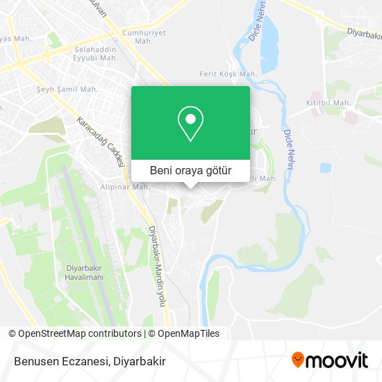 Benusen Eczanesi harita