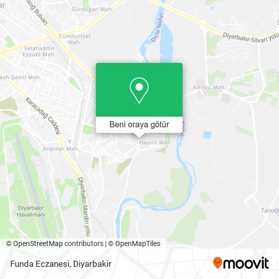 Funda Eczanesi harita