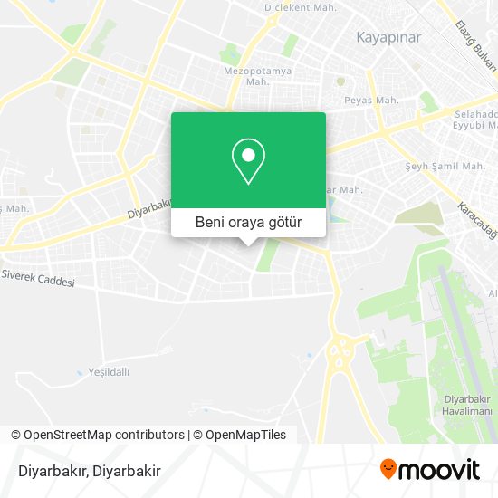 Diyarbakır harita