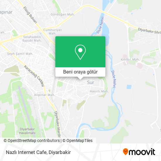 Nazlı Internet Cafe harita