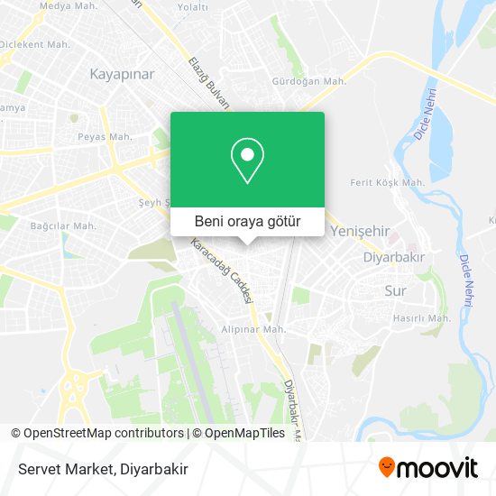 Servet Market harita
