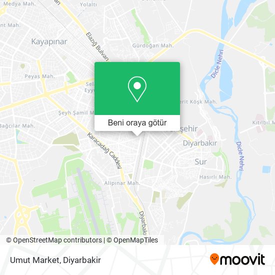 Umut Market harita