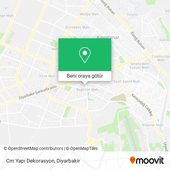 Cm Yapı Dekorasyon harita