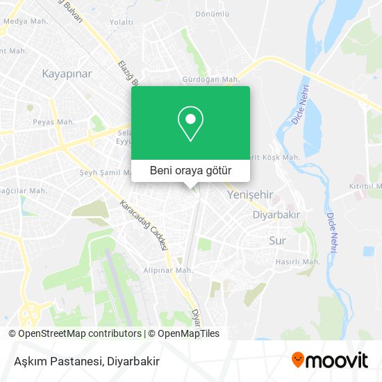 Aşkım Pastanesi harita