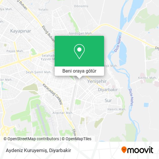 Aydeniz Kuruyemiş harita