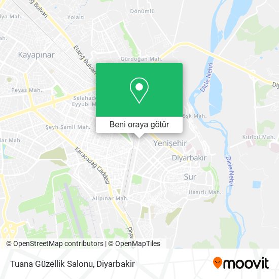 Tuana Güzellik Salonu harita