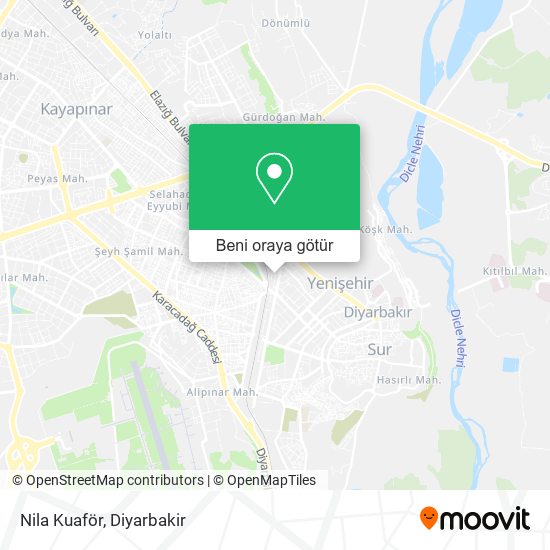 Nila Kuaför harita