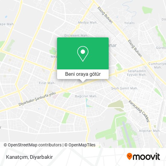 Kanatçım harita