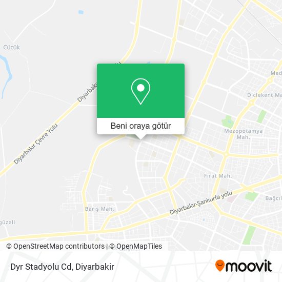 Dyr Stadyolu Cd harita
