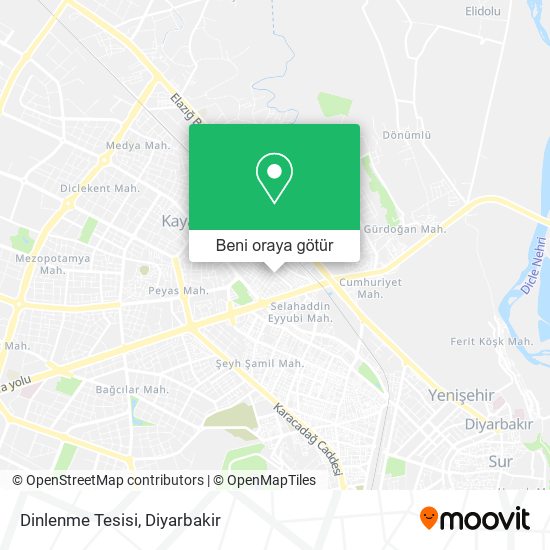 Dinlenme Tesisi harita