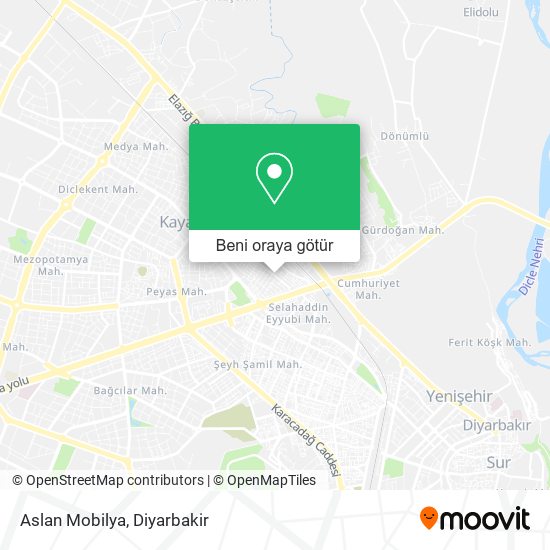 Aslan Mobilya harita