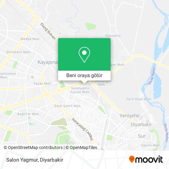 Salon Yagmur harita