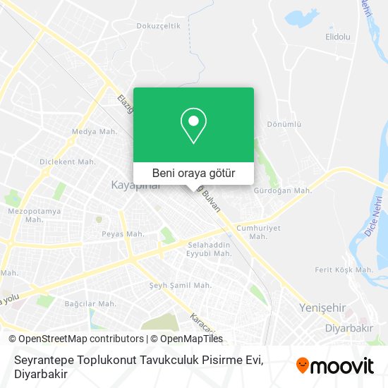 Seyrantepe Toplukonut Tavukculuk Pisirme Evi harita