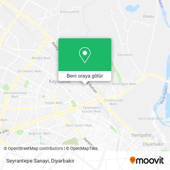 Seyrantepe Sanayi harita