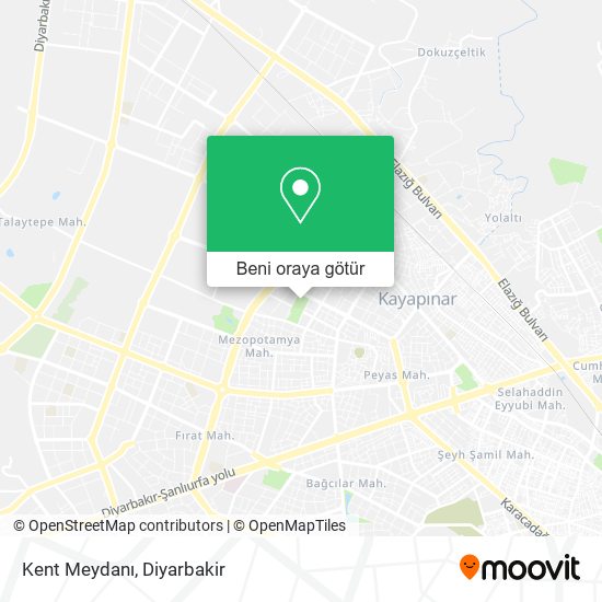 Kent Meydanı harita