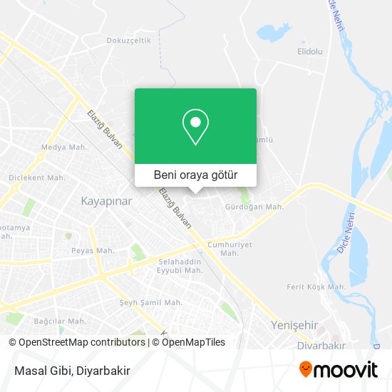 Masal Gibi harita