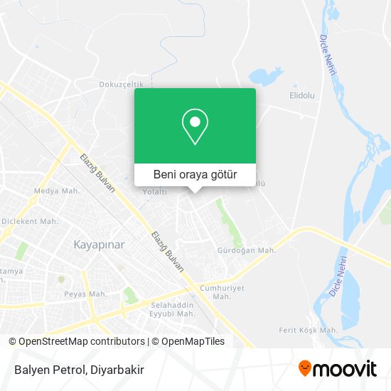 Balyen Petrol harita