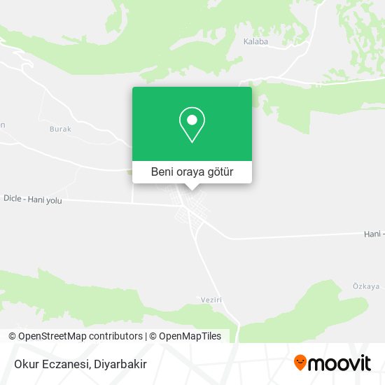 Okur Eczanesi harita