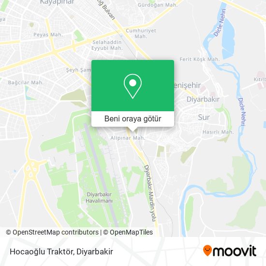 Hocaoğlu Traktör harita