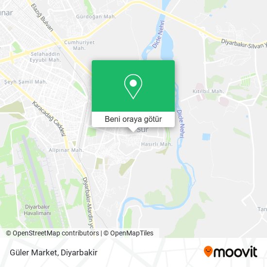 Güler Market harita