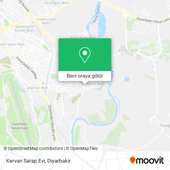 Kervan Sarap Evi harita