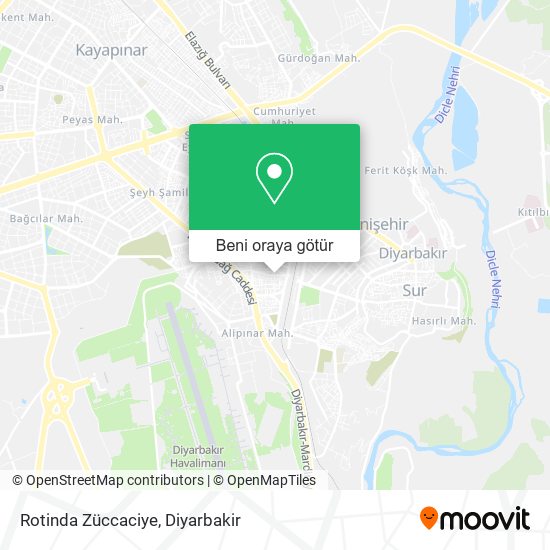 Rotinda Züccaciye harita