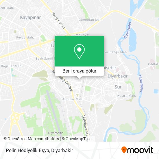 Pelin Hediyelik Eşya harita
