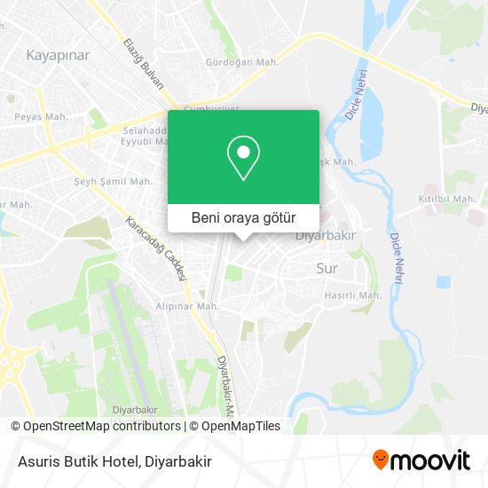 Asuris Butik Hotel harita